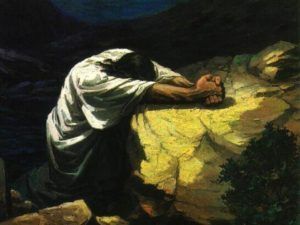 Gethsemane garden prayer