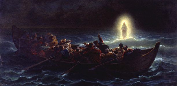 Jesus Walks on Water boat