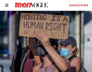 Teen Vogue - cancel rent