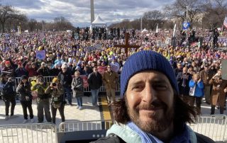 Jonathan Roumie at March for Life 2023